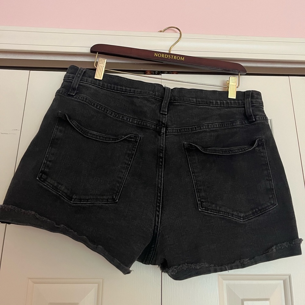 Madewell Black Denim Shorts - Picture 2 of 2